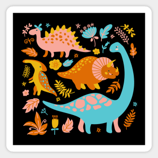 dino grunge collection Sticker